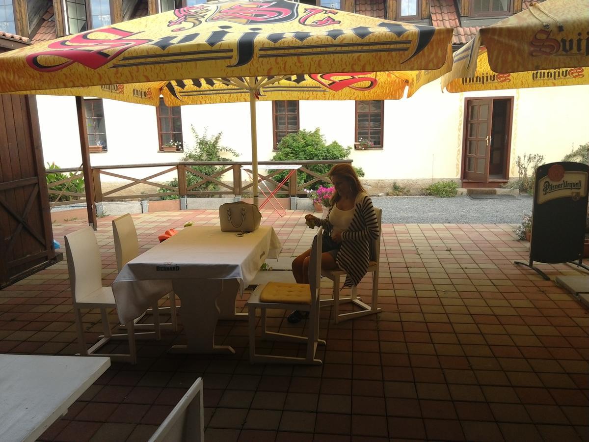 Penzion Na Jizdarne Stary Plzenec Exterior foto